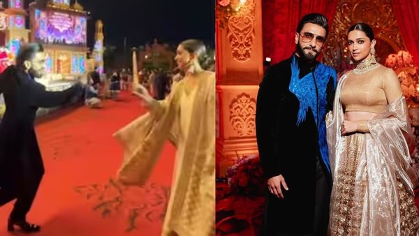 Ranveer Singh Teaches Mom To Be Deepika Padukone Dandiya & Their Cute Chemistry Will Make You Go Aww; WATCH