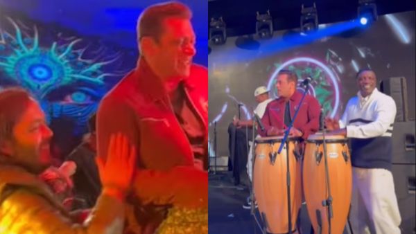 Anant-Radhika’s Pre-Wedding Bash: Salman Jams With Akon For Drumming Session; Groom To Be Joins Them On Stage