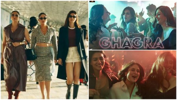 Ghagra Teaser OUT: Tabu, Kareena Kapoor Khan & Kriti Sanon To Ignite Dance Floor In The Crew Song