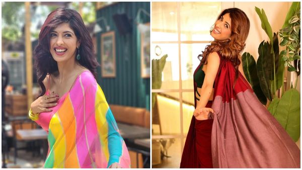 A Sneak Peek Into TV Star Aishwarya Sakhuja's Spectacular Six-Yards