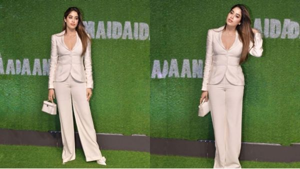 Janhvi Kapoor Oozes Boss Lady Vibes In A Vintage Emporio Armani Suit Having A Strong Emotional Connection