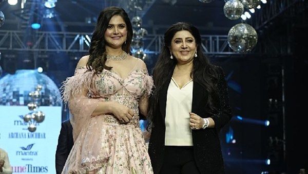 VIRAL PICS: Zareen Khan Radiates In Archana Kochhar's Ahimsa Silk Collection At Pune Event