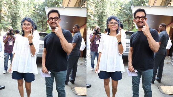 Lok Sabha Elections 2024: Aamir Khan Arrives With Ex-Wife Kiran Rao To Cast Vote Amid Sitaare Zameen Par Shoot