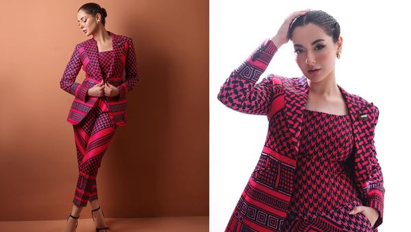 Hum Style Awards 2024: Hania Aamir Channels Inner Boss Lady In A Pink Pant Suit, Here's Where You Can Get It