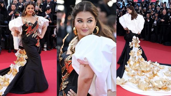Cannes 2024: Aishwarya Rai Bachchan's Dramatic Gown Leaves Netizen Unimpressed; Fan Says, 'Arrest Her Stylist'
