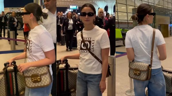 Alia Bhatt Gives Luxurious Twist To Her Airport Look In 'X' LAKH Gucci Shoulder Bag; Can You GUESS The Price?