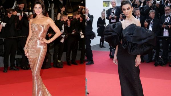 Cannes 2024 Day 7 Roundup: From Jacqueline Fernandez To Amy Jackson, Celebs Who Stunned On Red Carpet; PICS