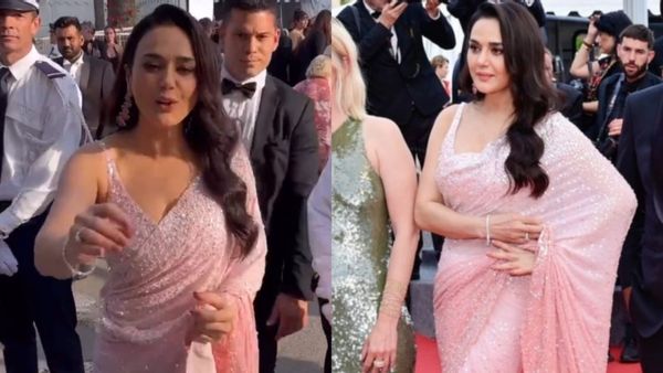 Cannes 2024: Preity Zinta's Indianness Wins Hearts; Dazzles In Saree For Her Return To Red Carpet After 17 Yrs