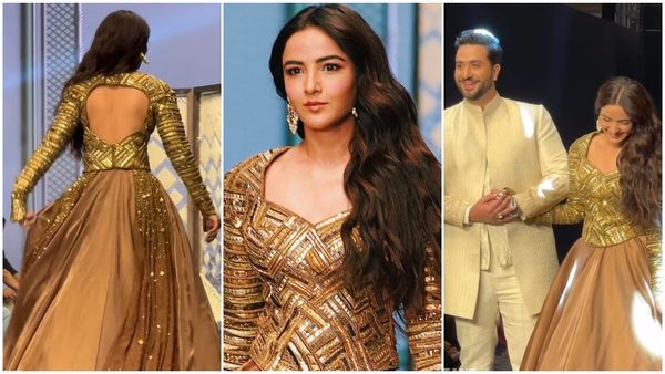 VIRAL VIDEO: Jasmin Bhasin Stumbles On Ramp During Bombay Times Fashion Week; Handles Situation With Grace