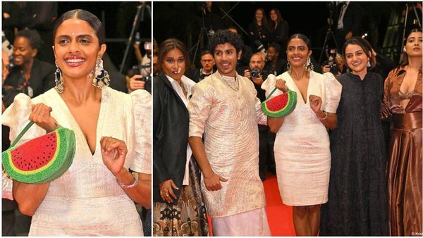 Cannes 2024: Kani Kusruti's Watermelon Clutch A Symbol Of Solidarity With Palestine - VIRAL Red Carpet PICS