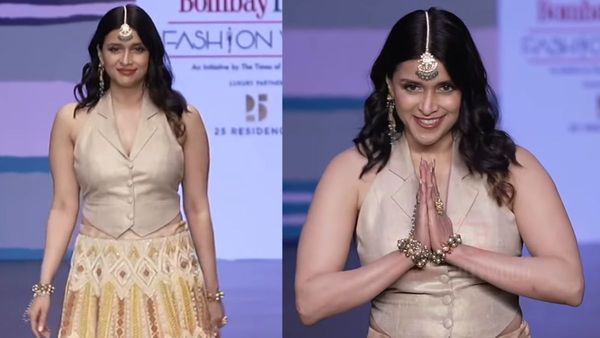 Bombay Times Fashion Week 2024: Bigg Boss Star Mannara Chopra Steals Spotlight In Indo-Western Fusion