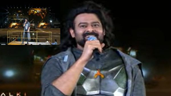 Kalki 2898 AD Pre-Release Event: Prabhas Thanks Kamal Haasan & Amitabh Bachchan; Zooms Out In The Crazy Bujji