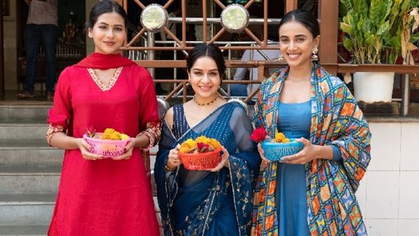 Pukaar Dil Se Dil Tak Cast: Sayli Salukhe, Anushka Merchande Seek Blessings At Mumbai's Khatu Shyam
