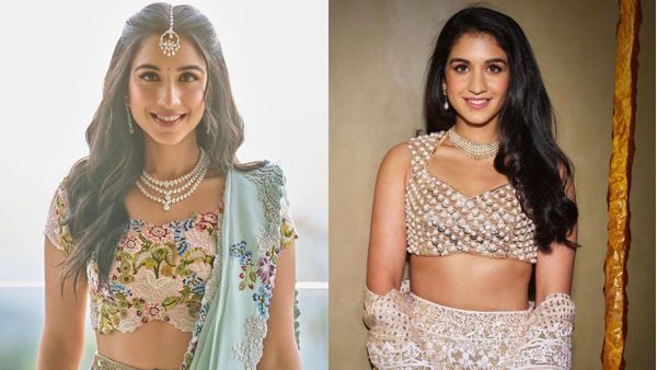 Anant Ambani's Soon-To-Be Wife Radhika Merchant Inspired Blouse Designs, From Floral To Pearl Check All