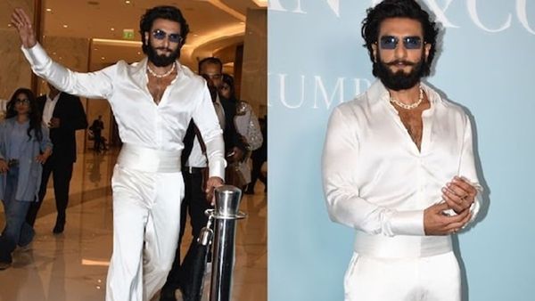 Ranveer Singh Dazzles In All-White Look At Tiffany & Co. Store Launch In Mumbai- Details About His Outfit