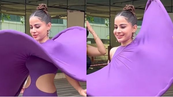 Urfi Javed Turns Up Wearing A Hoola Hoop Dress Making Fans Say, ‘Iska To Roz Hi Met Gala Chalta Hai’, WATCH