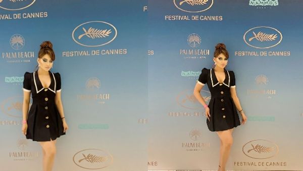 Cannes 2024: Urvashi Rautela Turns Queen Of Hotness In Black & White Custom SEXY Dress Worth Rs 58 Crores