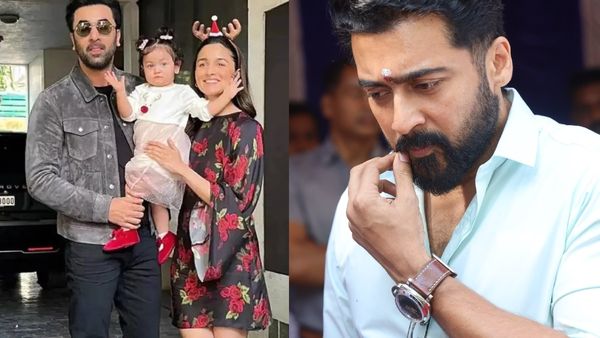 Entertainment Highlights: Raha Flashes Smile To Paps; Suriya's Look From Karthik Subbaraj's Film Revealed