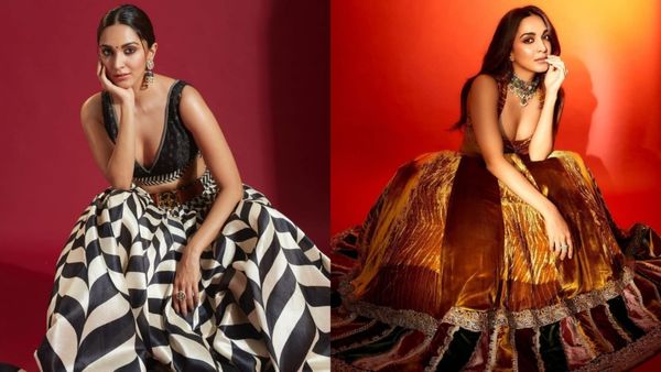 Top Kiara Advani Inspired Lehenga Designs To Amp Up Your Festive Wardrobe; From Monochrome Look To Velvet Glam