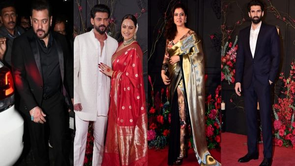 Sonakshi Sinha-Zaheer Iqbal Wedding Reception: B-Town Celebs Attend Star-Studded Bash; Salman, Kajol & Others