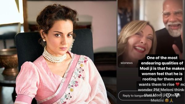 Kangana Ranaut REACTS PM Modi & Giorgia Meloni VIRAL Video; Actress Says 'No Wonder PM Meloni Thinks...'