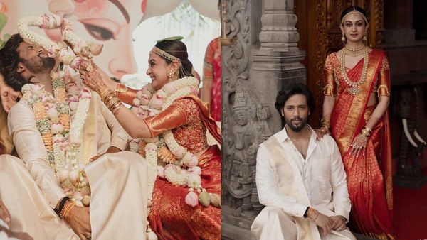 Aishwarya Arjun & Umapathy Ramaiah Get Married In A Stunning & Beautiful Traditional Hindu Wedding: SEE PICS