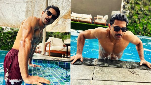 Heeramandi’s Taha Shah Badussah Raises Temperature In Pool Pictures, Fans Gush, ‘Yaha Hum Pighal Gaye’