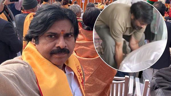 Pawan Kalyan VIRAL Video: Telugu Actor Touches Chiranjeevi's Feet After Election Victory, Fans Say 'Sanskar'