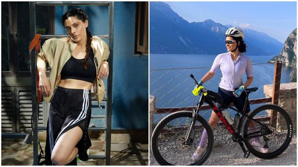 Saiyami Kher Is Unstoppable Regardless Of Challenging Weather Conditions In Mumbai