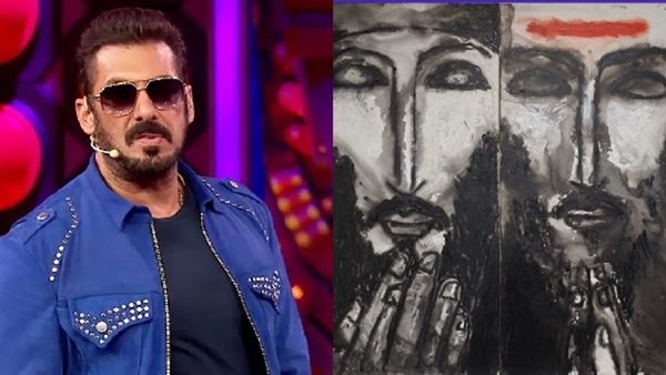 Salman Khan’s First Painting 