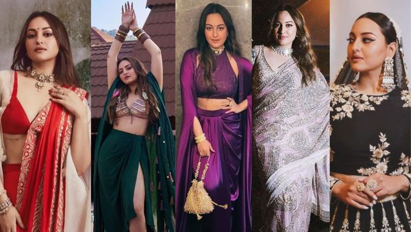 Sonkashi Sinha Inspired Blouse Designs: From Full-Sleeved Elegance To Bikini Style Glamour, Here's All