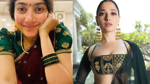 Trendy Silk Saree Blouse Designs: From Sai Pallavi's Closet to Tamannah Bhatia's Fashion Sense; Here's All