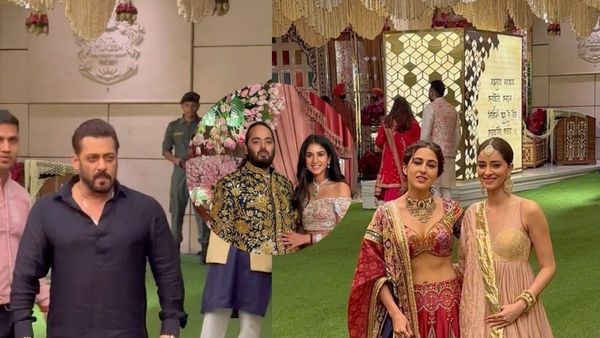 Anant Ambani-Radhika Merchant Haldi: Salman Khan, Ananya Panday, Sara Ali Khan Sizzle At Function- VIDEO