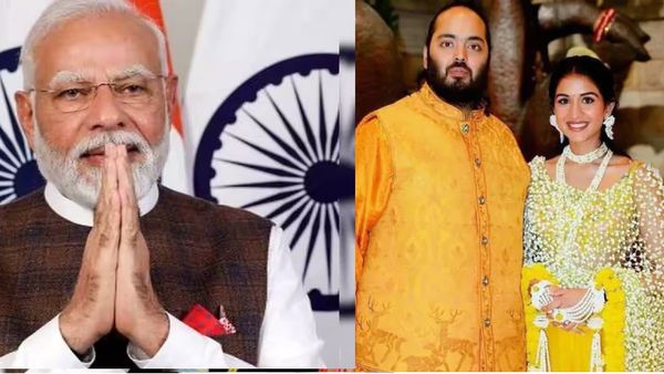 Anant Ambani-Radhika Merchant Wedding Day 2: PM Narendra Modi Blesses The Newly Married Couple, WATCH