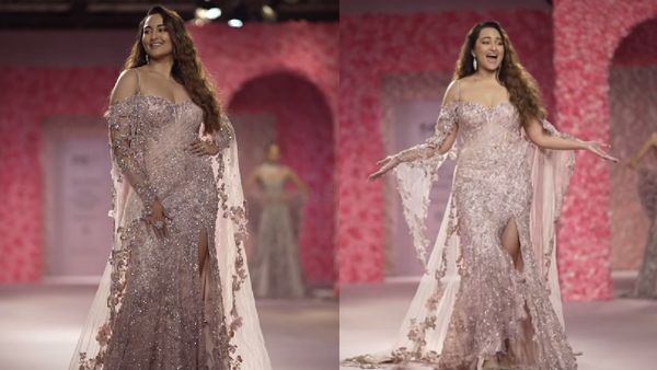FDCI India Couture Week 2024: Newlywed Sonakshi Sinha Turns Muse For Dolly J; Wins Internet In Blush Pink Gown