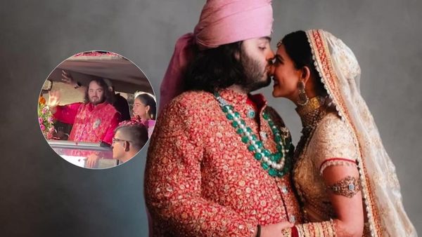 Amid Post-Wedding In London Speculations; Anant-Radhika Get Grand Welcome In Jamnagar With Rose Petals: WATCH