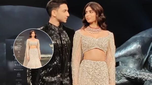 Khushi Kapoor Walks The Ramp With Rumoured Bf Vedang; Netizens Troll Actress For Her 'Disaster' Walk | WATCH
