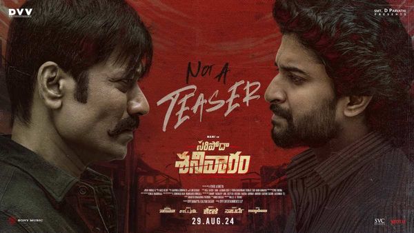 Saripodhaa Sanivaaram Not A Teaser: Fans Highly Impressed With S.J. Suryah's Birthday Glimpse From Nani's Film