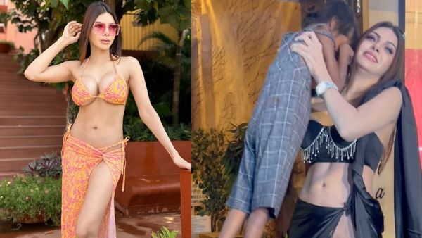 SHOCKING: Sherlyn Chopra Suffers Wardrobe Malfunction Outside A Restaurant; Caught On Cam (WATCH)