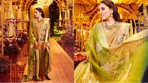 Anant Ambani-Radhika Merchant Mehendi: ‘Bhabhi’ Shloka Ambani Dons Tissue Saree By House Of Masaba Worth Rs….