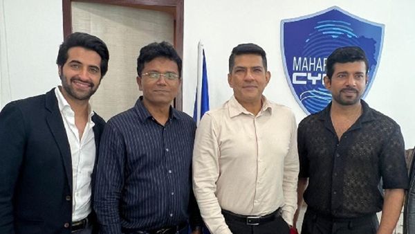 Vineet Kumar Singh Akshay Oberoi Visit Cyber Security Headquarters for Cyber Threat Awareness