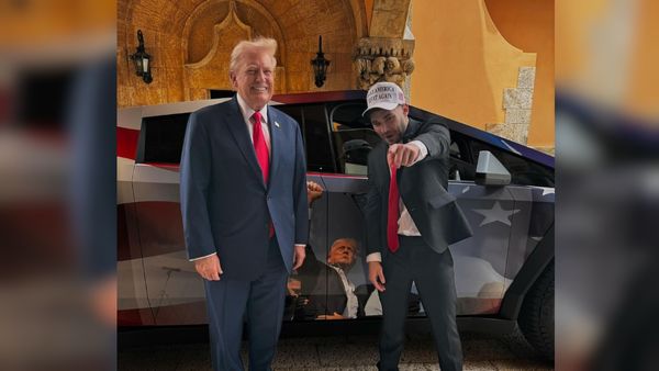 Adin Ross Gifts Donald Trump Tesla Cybertrunk; 500,000 Viewers Watch Live