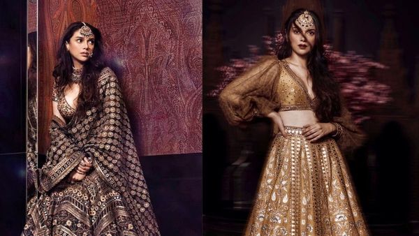 Aditi Rao Hydari Inspired Wedding Looks: From Sharara To Lehnga; Take A Look At Her Possible Shaadi Look