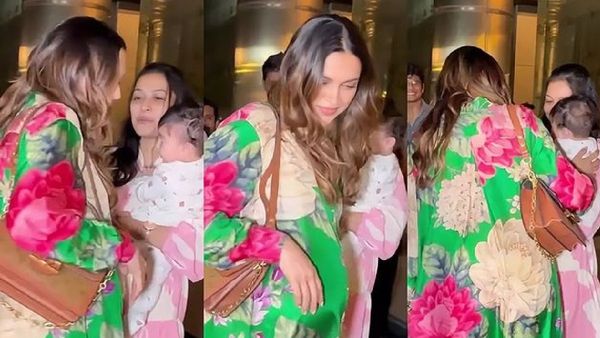 Mom To Be Deepika Padukone Opts For A Floral Kurta By Sabyasachi As She Steps Out For Dinner; Watch