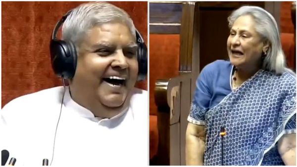 Jaya Bachchan Mentions Amitabh In Rajya Sabha Amid Name Controversy; Leaves Jagdeep Dhankhar In Splits - VIDEO