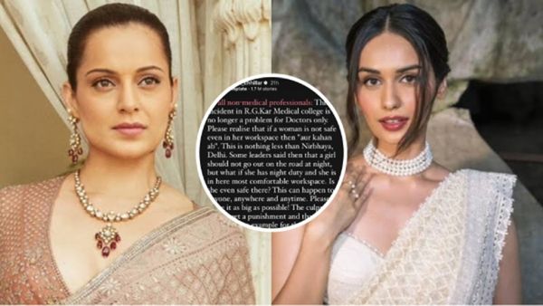 Kolkata Doctor Rape-Murder Case: From Kangana Ranaut To Manushi Chillar, Celebrities React Demanding Justice