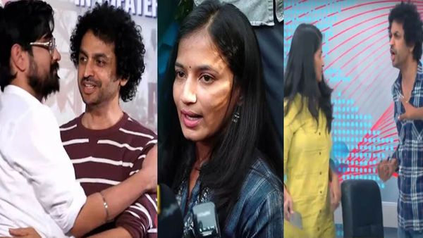 Raj Tarun-Lavanya Issue: Actor's Ex-Girlfriend Hurls Sandal At Shekhar Basha In A Live