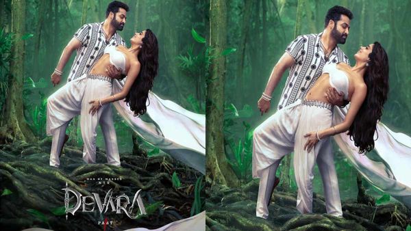 Devara Second Single: Netizens Troll Jr NTR-Janhvi Kapoor's Song Poster For THIS Reason; Say 'Bad Editing...'