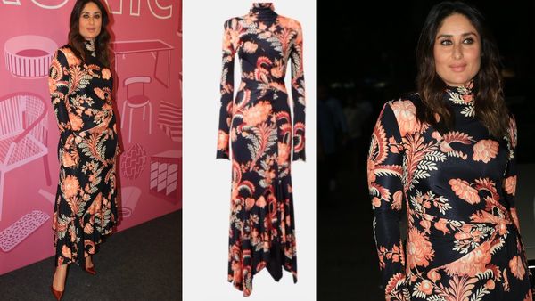 Kareena Kapoor Exudes 'Very Demure' Vibe In Asymmetric Floral Midi Dress, Here's Where You Can Get It From
