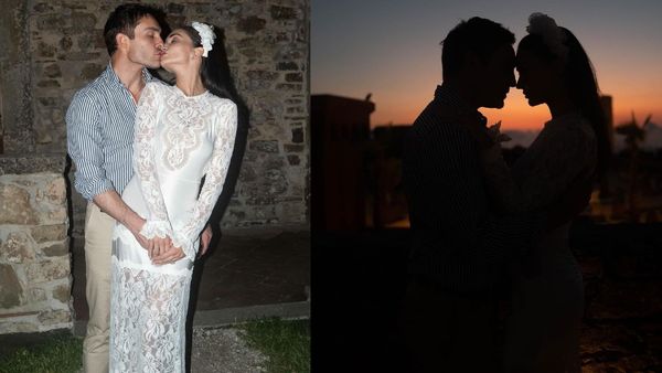 Amy Jackson And Ed Westwick Get Married In An Intimate Ceremony In Italy; See Dreamy Pics From The Event